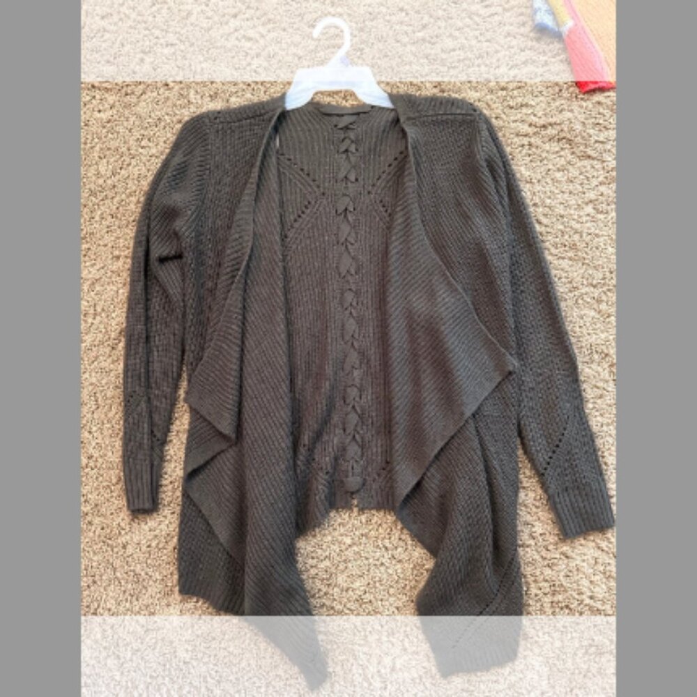 Olive Green Cardigan